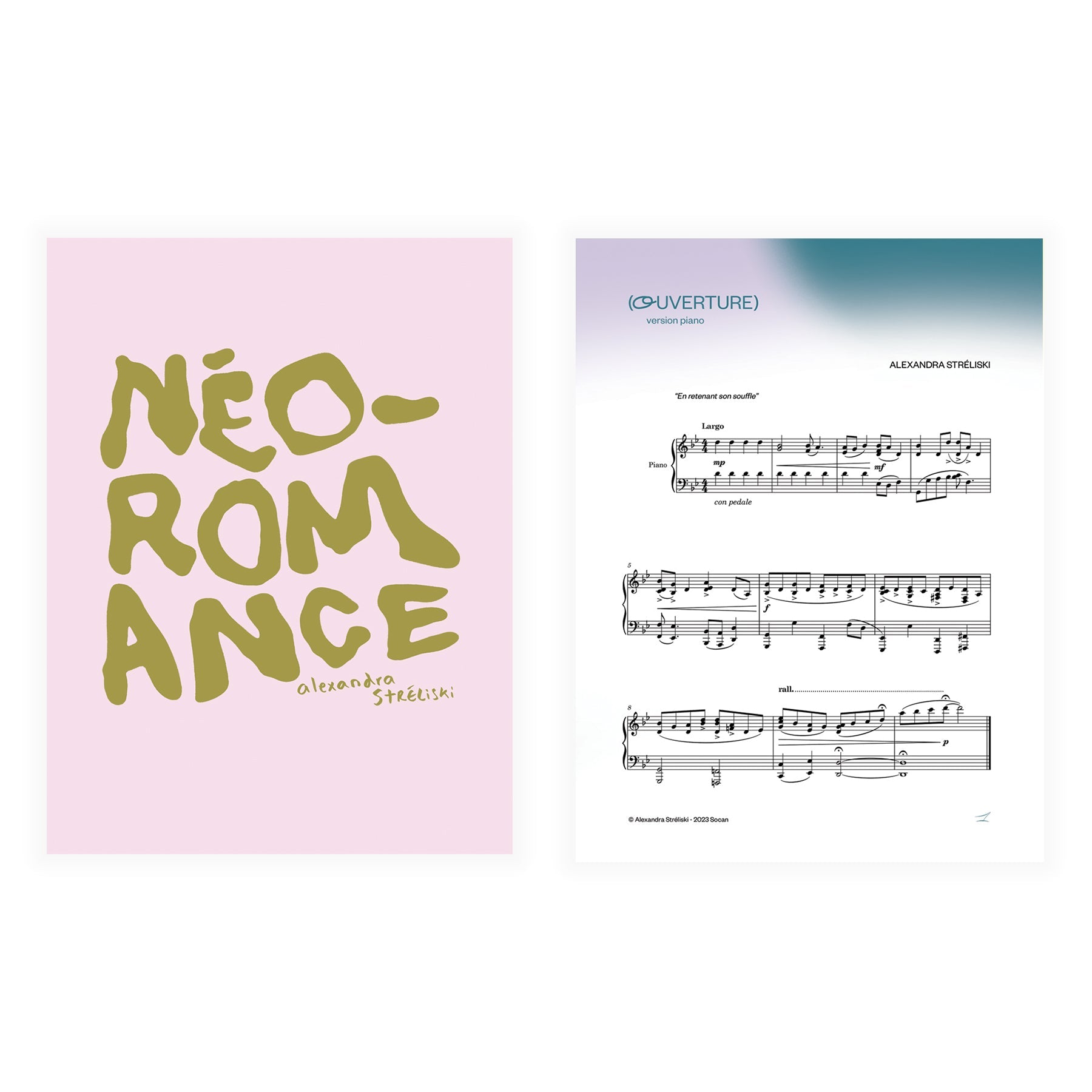 Digital Sheet Music (Individual Compositions + MP3): Néo–Romance