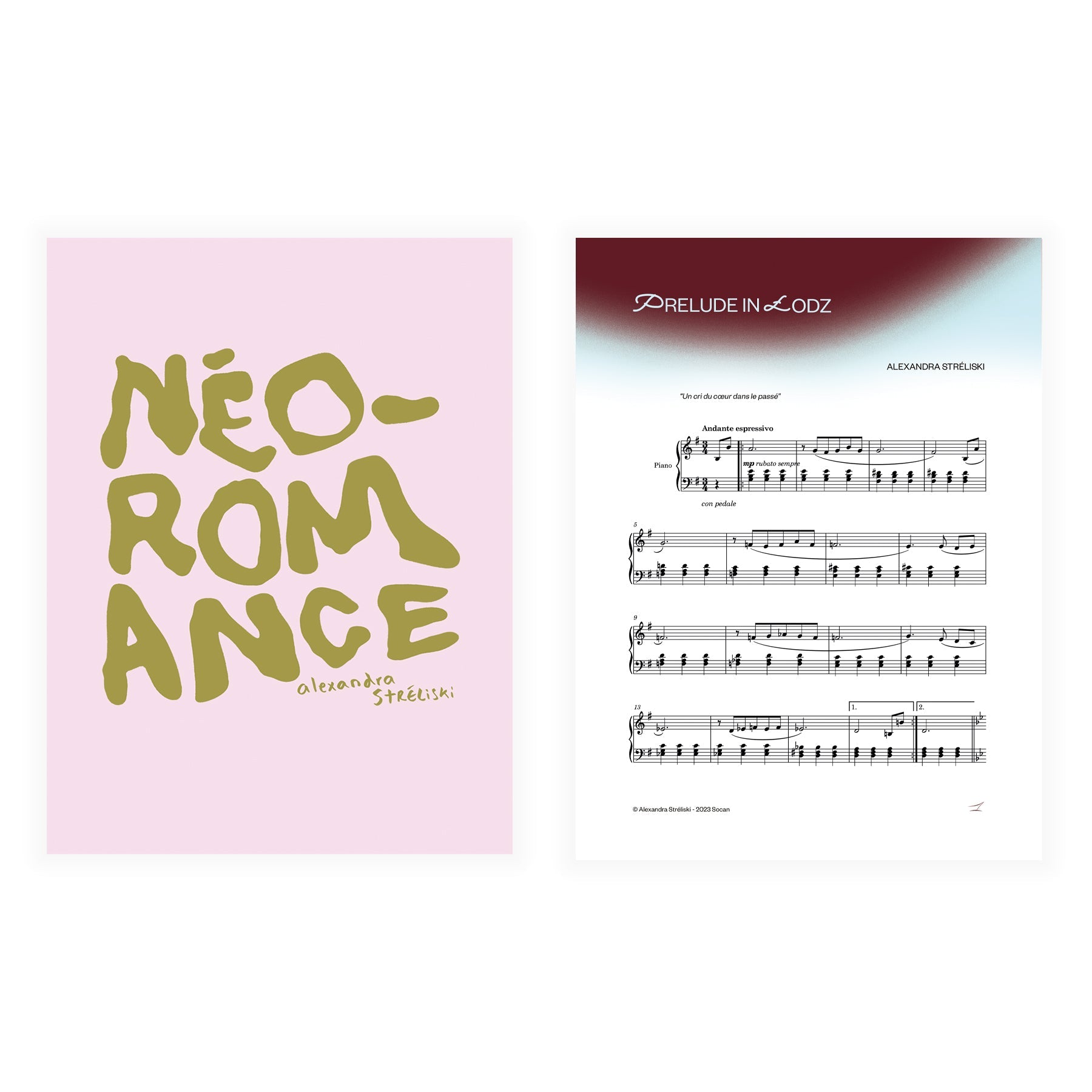 Digital Sheet Music (Individual Composition): Prelude in Lodz