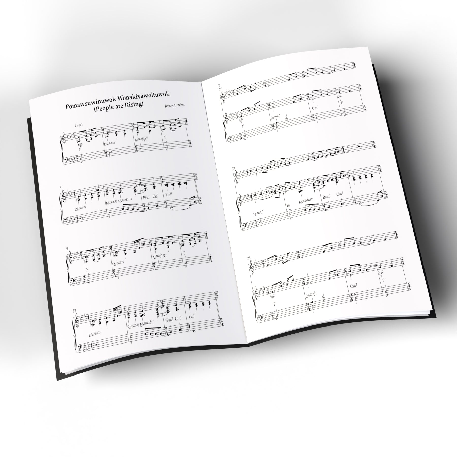 Sheet Music Book (Printed) - Songbook ⁃ Volume 1