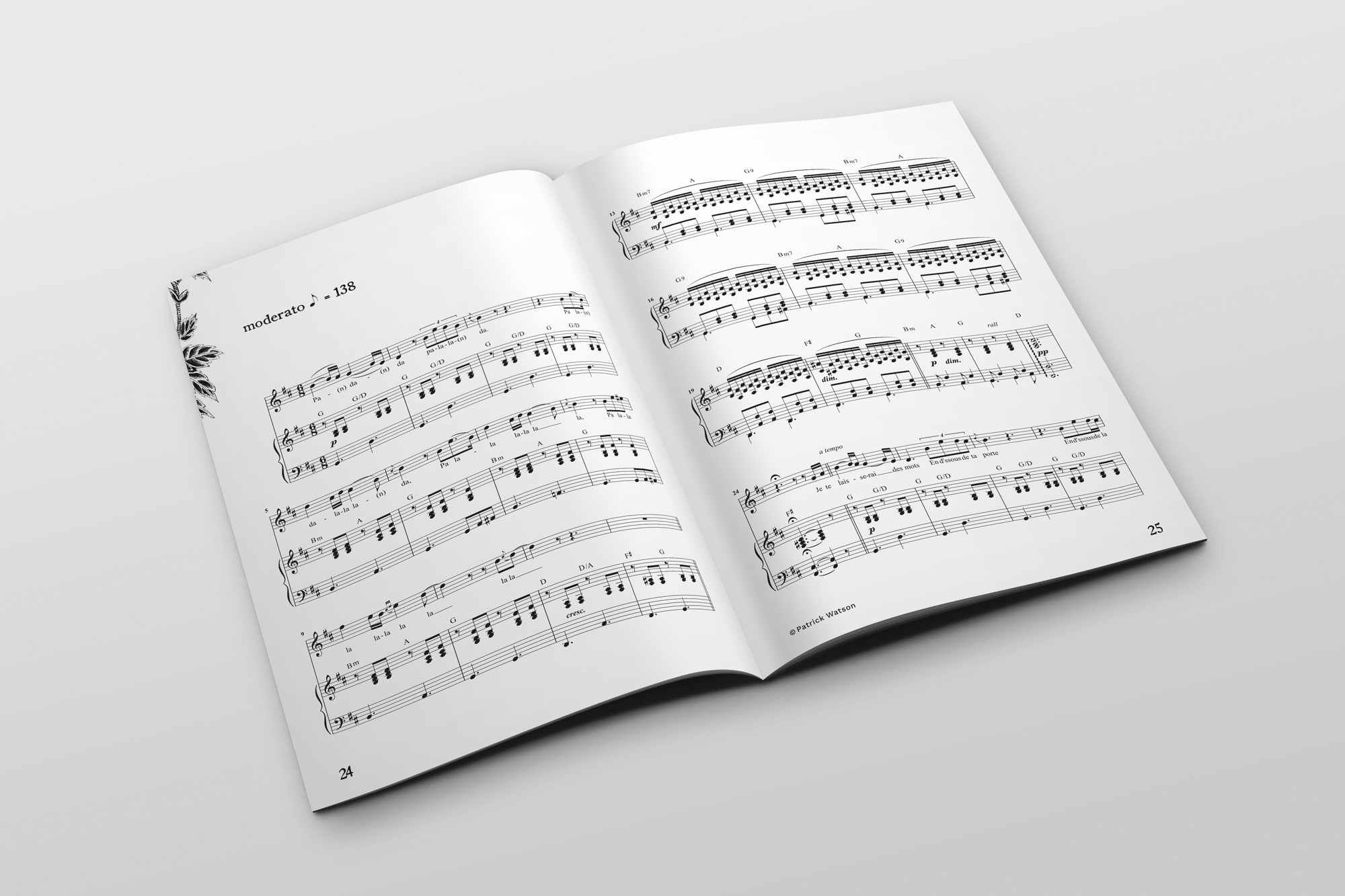 Sheet Music Book (Printed) - Songbook ⁃ Volume 1